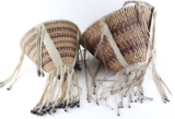 Lot of 2 Apache Burden Baskets