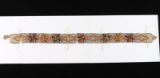 Plains Indian Beaded Hat Band & Medallion
