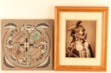 Navajo Sand Painting & Photo