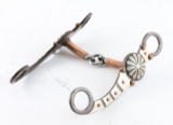 Silver Overlaid Snaffle Bit
