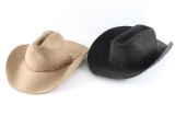 Lot of 2 Cowboy Hats