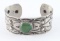 Old pawn Navajo Green Turquoise Cuff