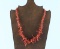 Navajo Branch Coral Necklace