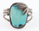 Old Pawn Navajo Turquoise Cuff