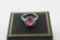 Pretty Pink Sapphire & Diamond ring set