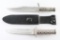 Lot of 2 Stainless Steel Fighting Knives