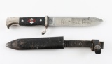 Third Reich Hitler Youth Knife.