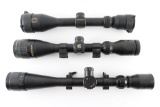 Collection of 3 Rifle Scopes