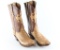 Pair of Lucchese Western style boots