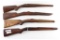 Lot of (4) Walnut Rifle Stocks
