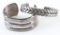 Lot of 2 Mexican Sterling Cuff