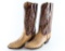 Pair of Exotic Hide Lucchese Boots