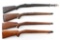 Lot of (4) Wood Rifle Stocks