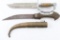 Lot of (2) Vintage Knives