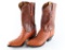 Pair of Exotic Hide Lucchese Boots