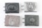 4 German WWII Enlisted Mans Belt Buckles