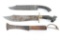 Lot of 3 Large Vintage Knives