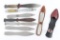 Lot of 8 Throwing Knives