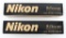 Lot of Two Nikon Rifle Scopes