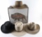 Lot of 4 Hats