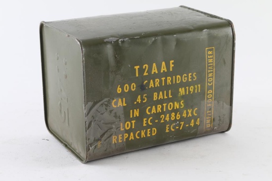 Spam Can of 45 ACP Ammo