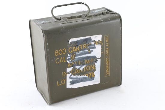 Spam Can of 30 Carbine Ammo
