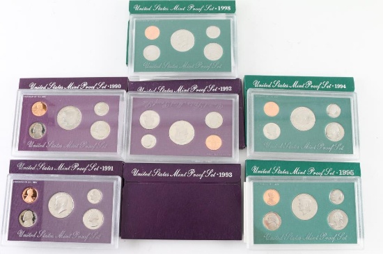 "7" US Mint Proof Sets