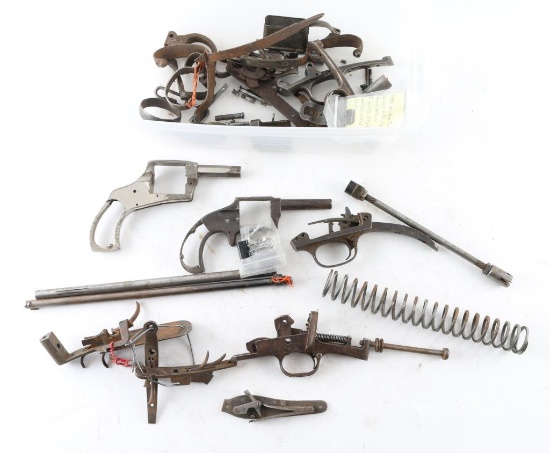 Lot of Antique Gun Parts
