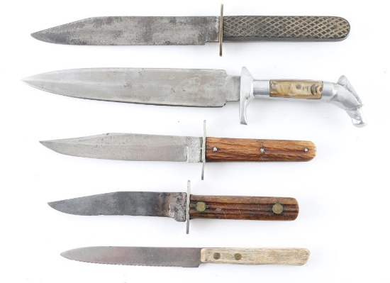 Lot of (5) Vintage Knives