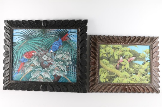 Lot of Two Original Watercolors