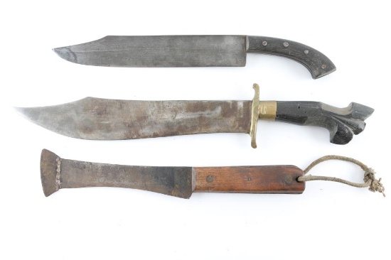 Lot of 3 Large Vintage Knives