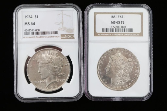 Lot of 2 Collectable Coins