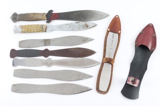 Lot of 8 Throwing Knives