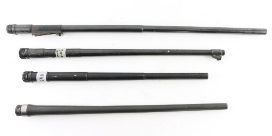 Lot of (4) Barrels for Mauser Rifles