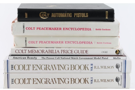 Lot of Colt Firearm Books