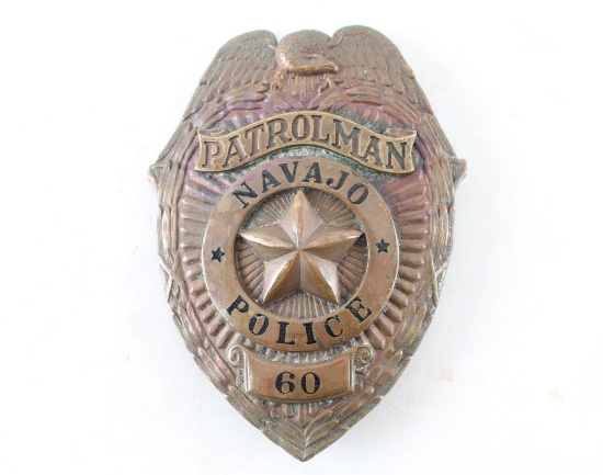 Navajo Police Badge