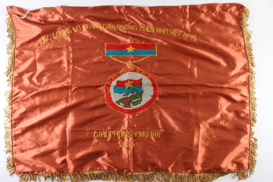 Vietnam Viet Cong 1966 Regimental Flag