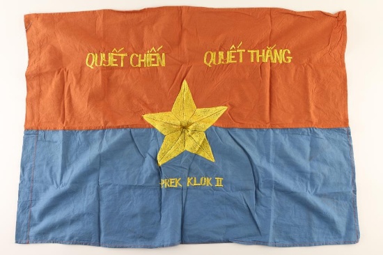 Vietnam Army Viet Cong Battle Flag