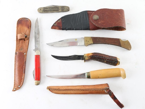 Lot of 5 knives