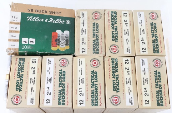 Lot of 12 Gauge Buckshot Shells