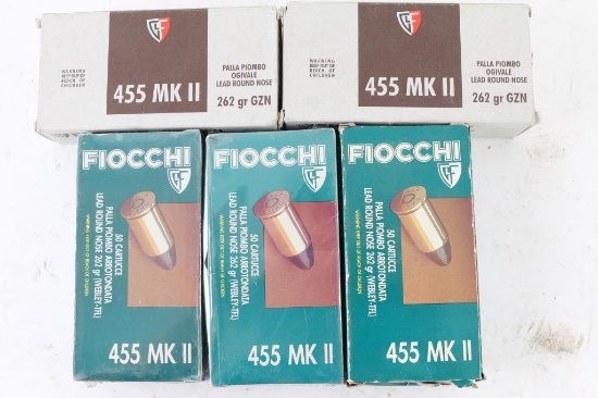 Lot of 455 MKII Webley Ammo