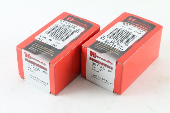 50 Caliber 0.490" Diameter Round Balls