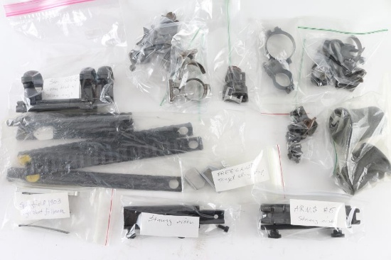 Lot of STANAG and Claw Mounts
