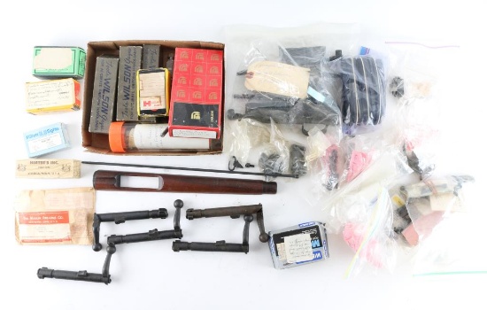 Large Lot of Gun Parts