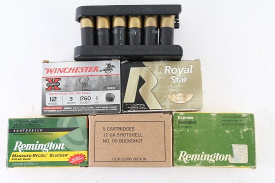 12 Gauge Slug & Buckshot Ammunition