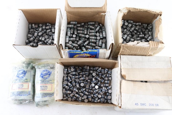 45 Cal Lead Bullets for Reloading