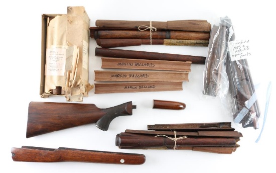 Large Lot of Wood Handguards Etc