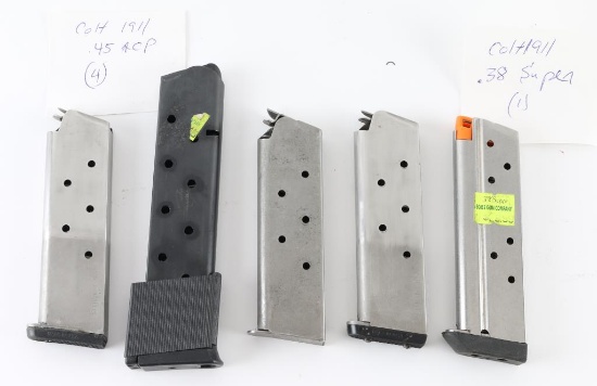Lot of 1911 Pistol Magazines