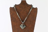 Abalone & Sterling Necklace