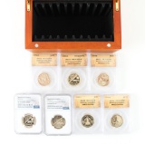 Lot of 7 American Innovation Coins
